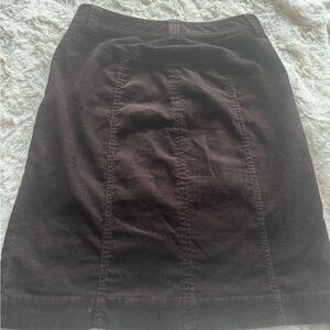 Talbots Dark Brown Pencil Skirt